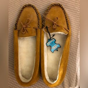 Warm Tan Moccasins